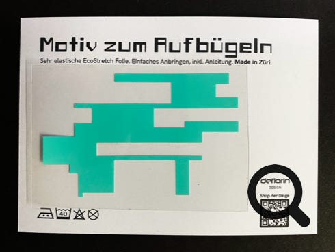 Motiv zum Aufbügeln