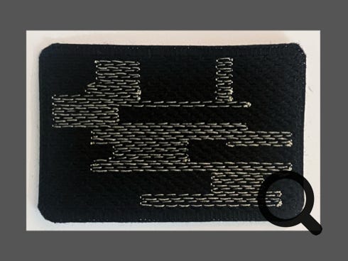 Stickmotiv zum Aufbügeln