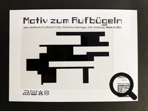 Motiv zum Aufbügeln