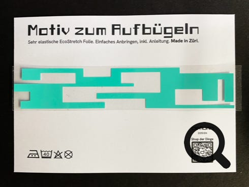 Motiv zum Aufbügeln