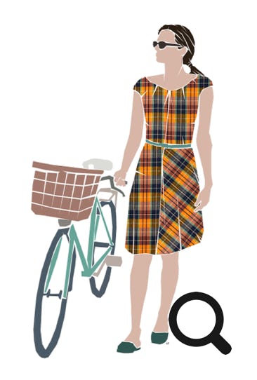 Illustration Veloschieben