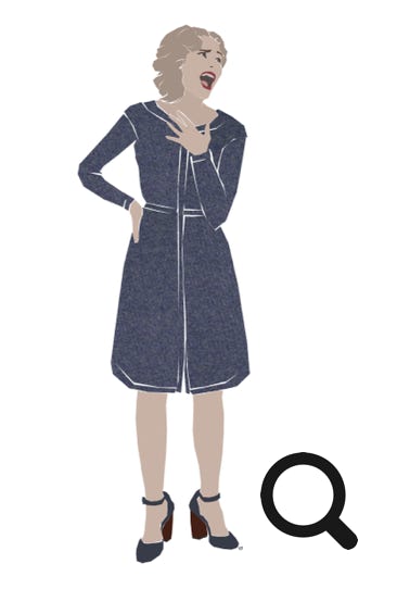 Illustration Schrei