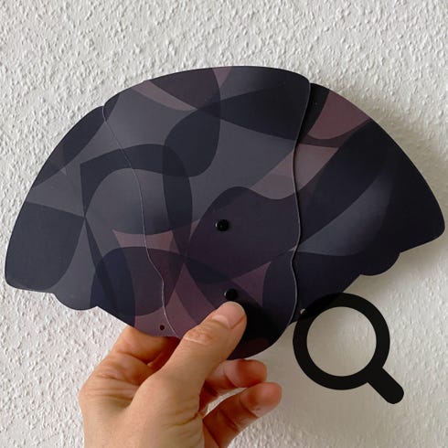 Fächer Graphit