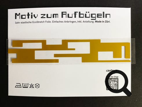 Motiv zum Aufbügeln